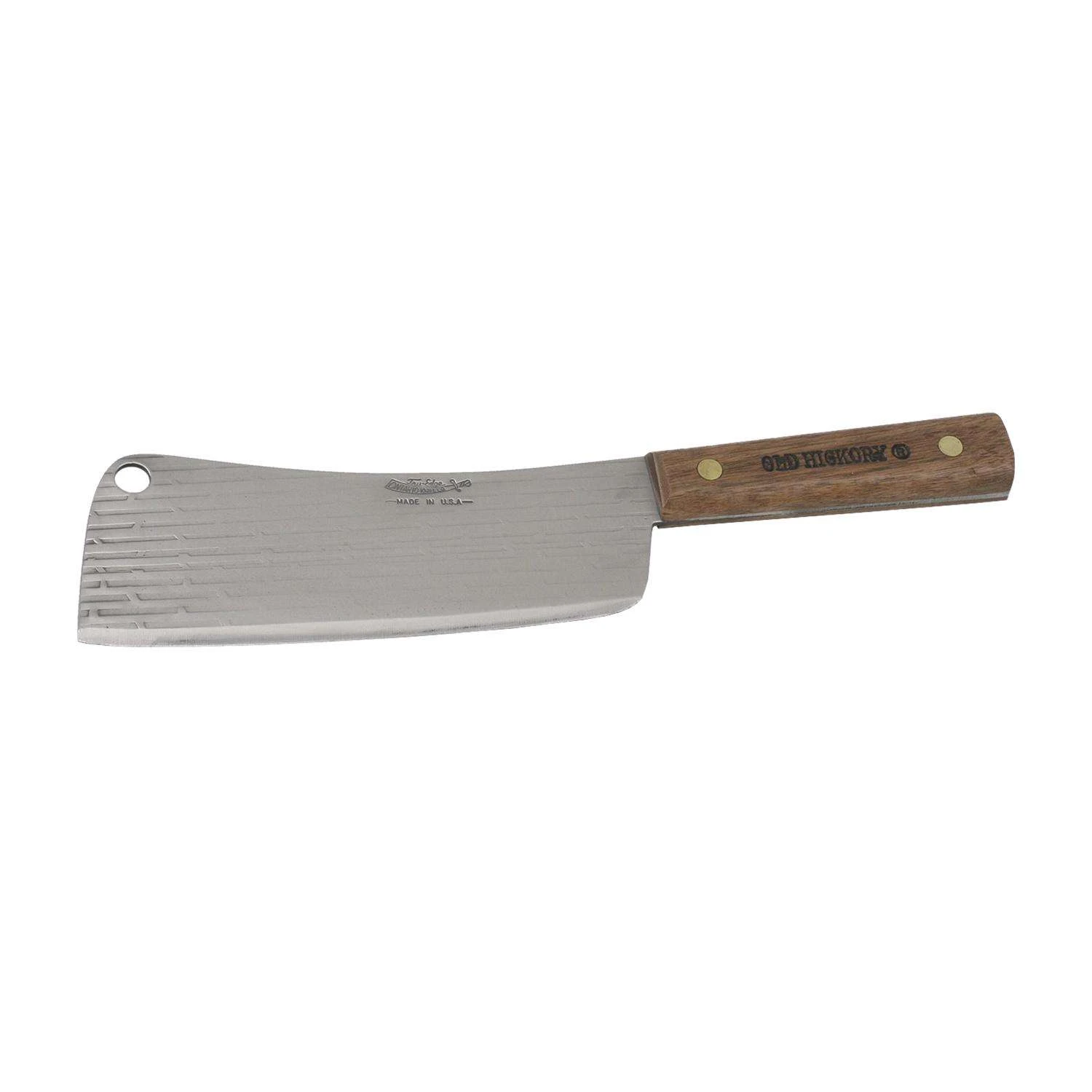 Ontario Knife 7 In. L Carbon Steel Cleaver 1 Pc 3 Ontario Knife 7 In. L Carbon Steel Cleaver 1 Pc