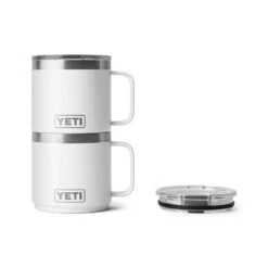YETI Rambler 14 Oz White BPA Free Mug With MagSlider Lid -Tervis Central a15a355a efb0 4a02 bc26 e255a6019b10