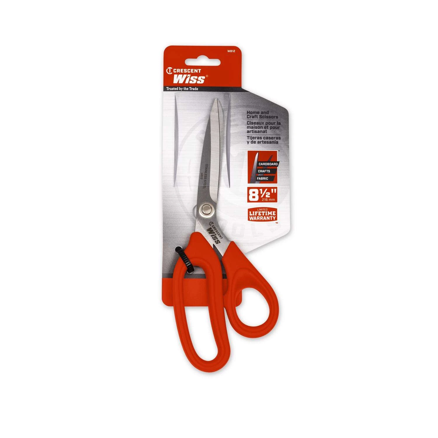 Wiss 3-1/2 In. L Stainless Steel Household Scissors 1 Pc 3 Wiss 3-1/2 In. L Stainless Steel Household Scissors 1 Pc