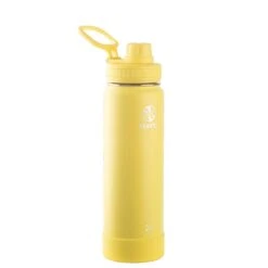 Takeya Actives 24 Oz Double Wall Canary BPA Free Insulated Water Bottle