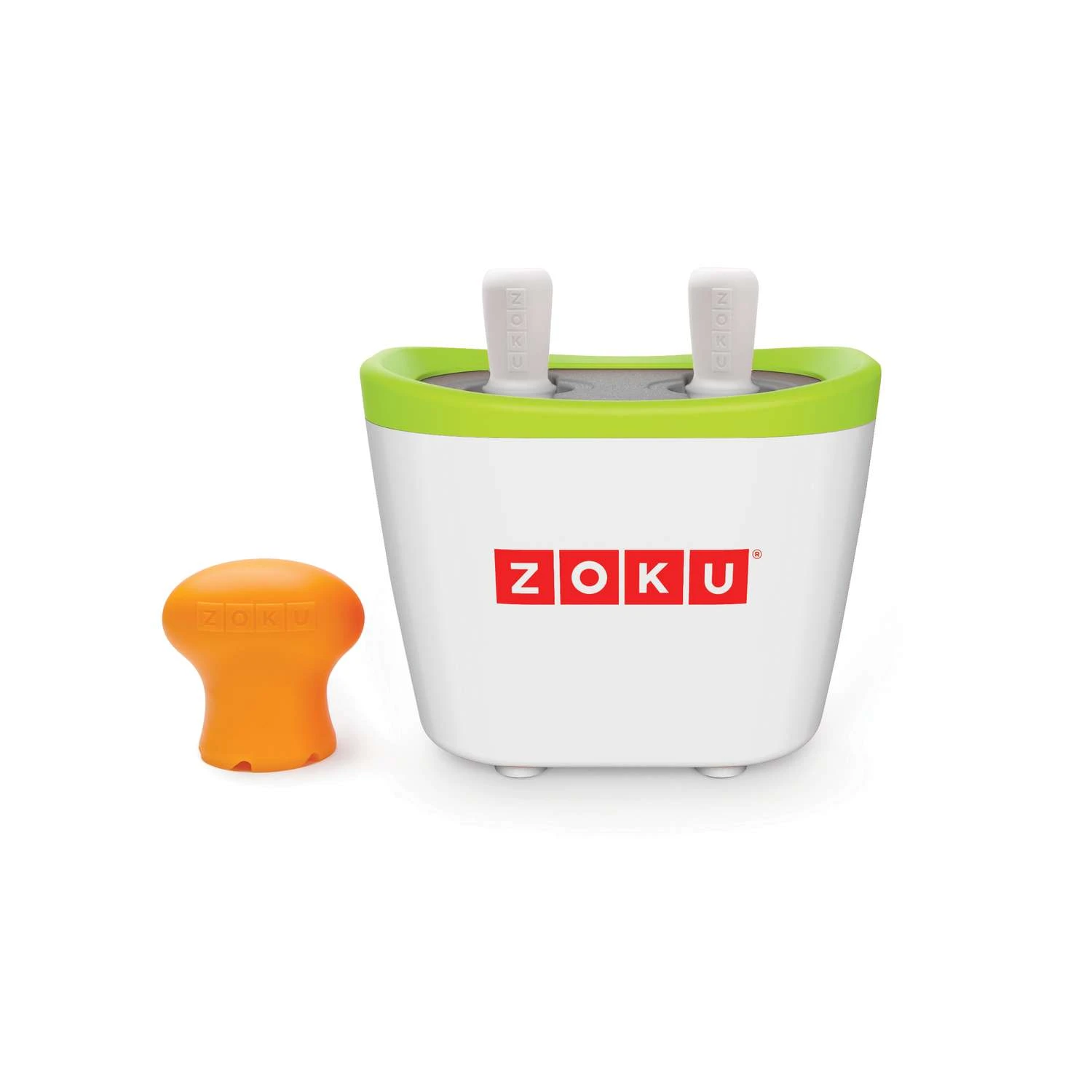 Zoku Quick Pop Green/White Plastic/Stainless Steel Popsicle Maker 3 Zoku Quick Pop Green/White Plastic/Stainless Steel Popsicle Maker