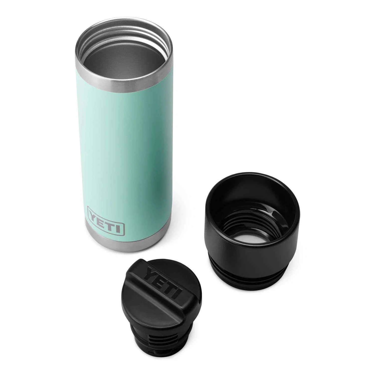 YETI Rambler 18 Oz Seafoam BPA Free Bottle With Hotshot Cap 5 YETI Rambler 18 Oz Seafoam BPA Free Bottle With Hotshot Cap - Image 3