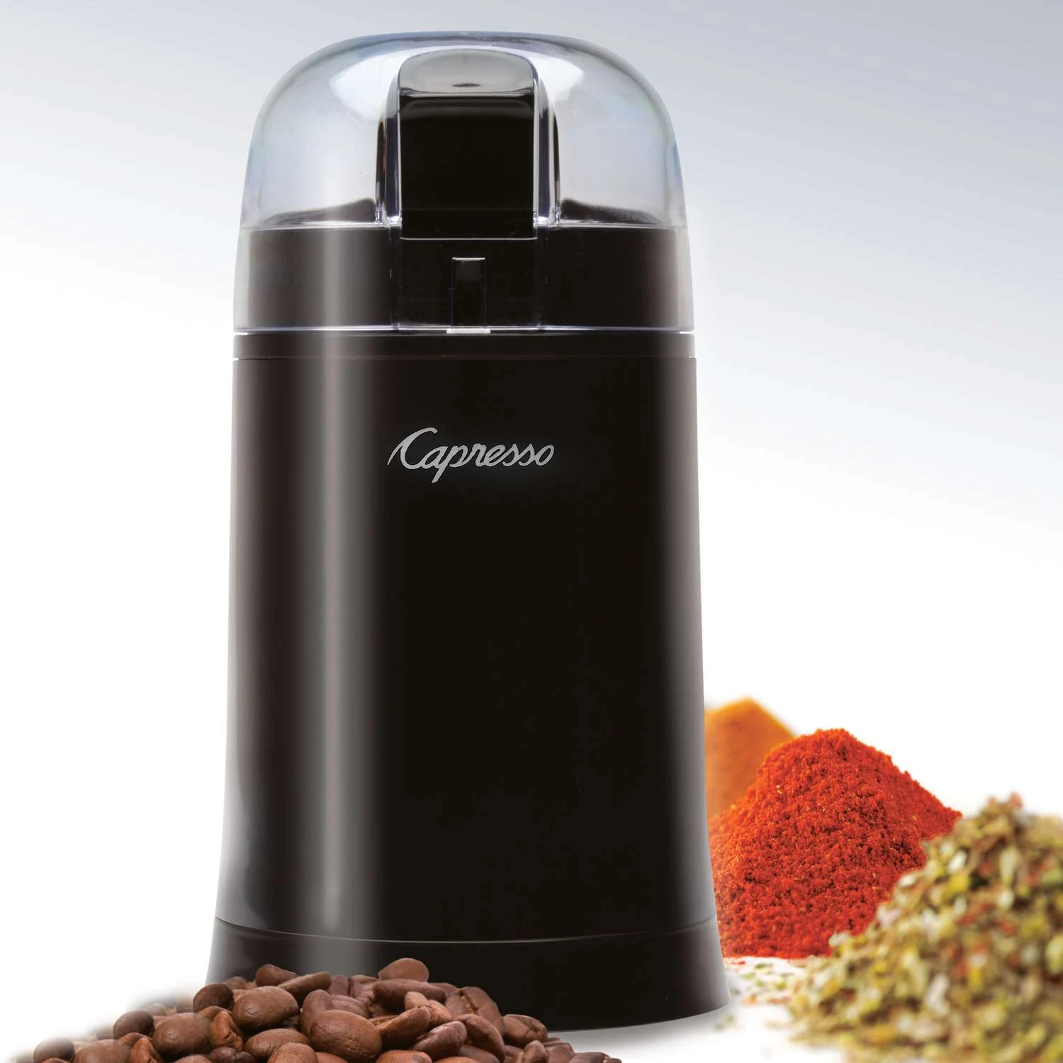 Capresso Black Metal/Plastic Coffee And Spice Grinder 3-1/2 Oz 4 Capresso Black Metal/Plastic Coffee And Spice Grinder 3-1/2 Oz - Image 2