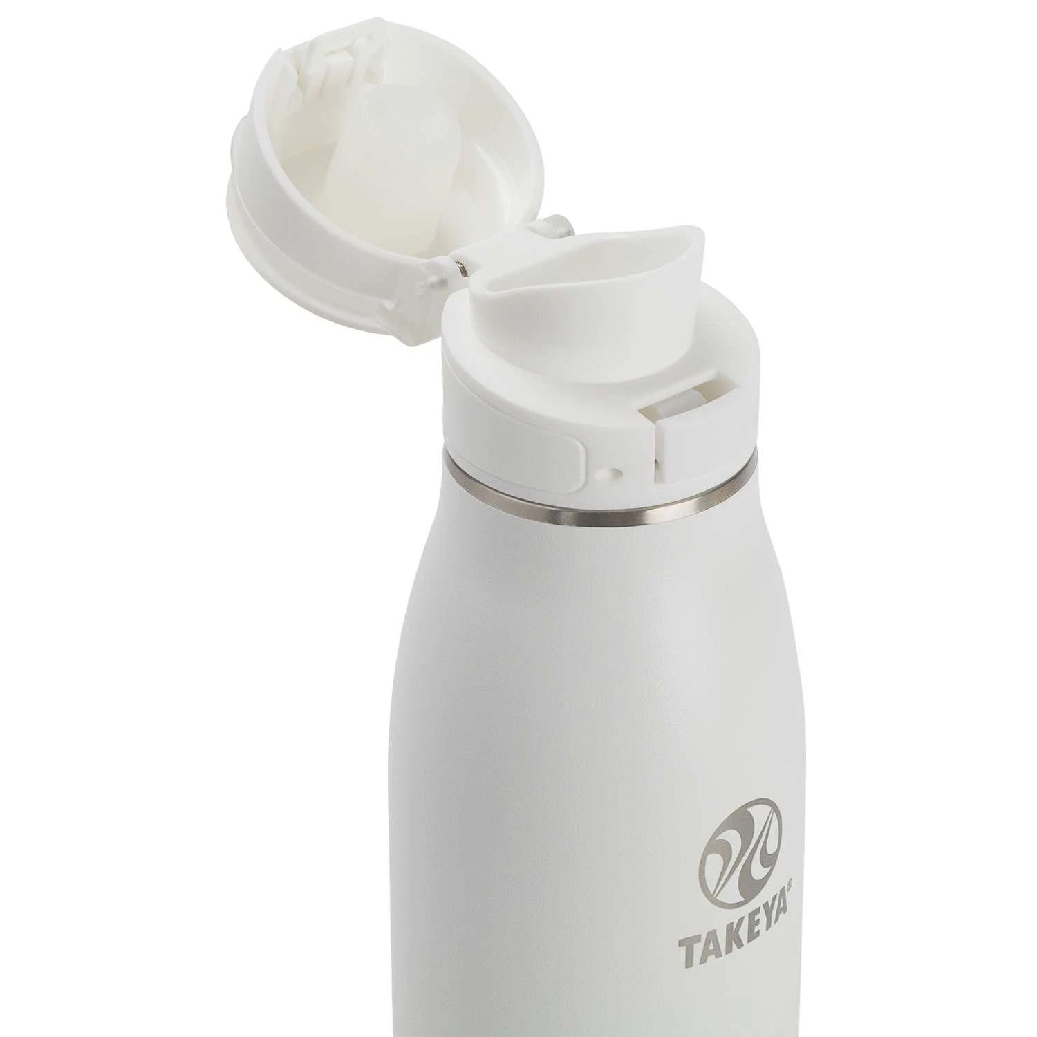 Takeya Traveler 17 Oz Double Wall Arctic BPA Free Water Bottle 4 Takeya Traveler 17 Oz Double Wall Arctic BPA Free Water Bottle - Image 2