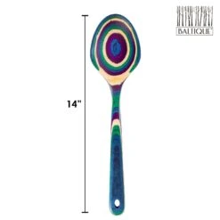 Totally Bamboo Baltique Mumbai Multicolored Birch Wood Serving Spoon -Tervis Central af83d710 b23e 4023 8d7f 2d88b3ac1846