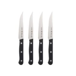 Zwilling J.A Henckels 4.5 In. L Stainless Steel Steak Knife Set 4 Pc