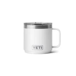 YETI Rambler 14 Oz White BPA Free Mug With MagSlider Lid
