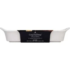 Corningware 10.5 In. W X 16-1/8 In. L Casserole Pan White -Tervis Central bcb80d70 092d 4ffc a21d d66eb7118bb6