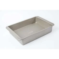 USA Pan 10-3/8 In. W X 13-3/4 In. L Lasagna Pan Silver 1 Pk