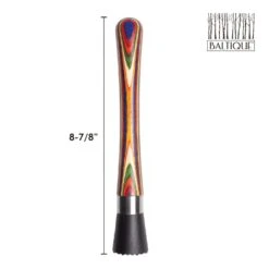 Totally Bamboo Marrakesh Multicolored Stainless Steel/Wood Muddler -Tervis Central bf13816f 202e 42ee 9b0d fb8210a9738b
