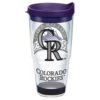 Tervis MLB 24 Oz Colorado Rockies Multicolored BPA Free Tumbler With Lid -Tervis Central c24d65cb c403 44db 9f9f 5ba153890503