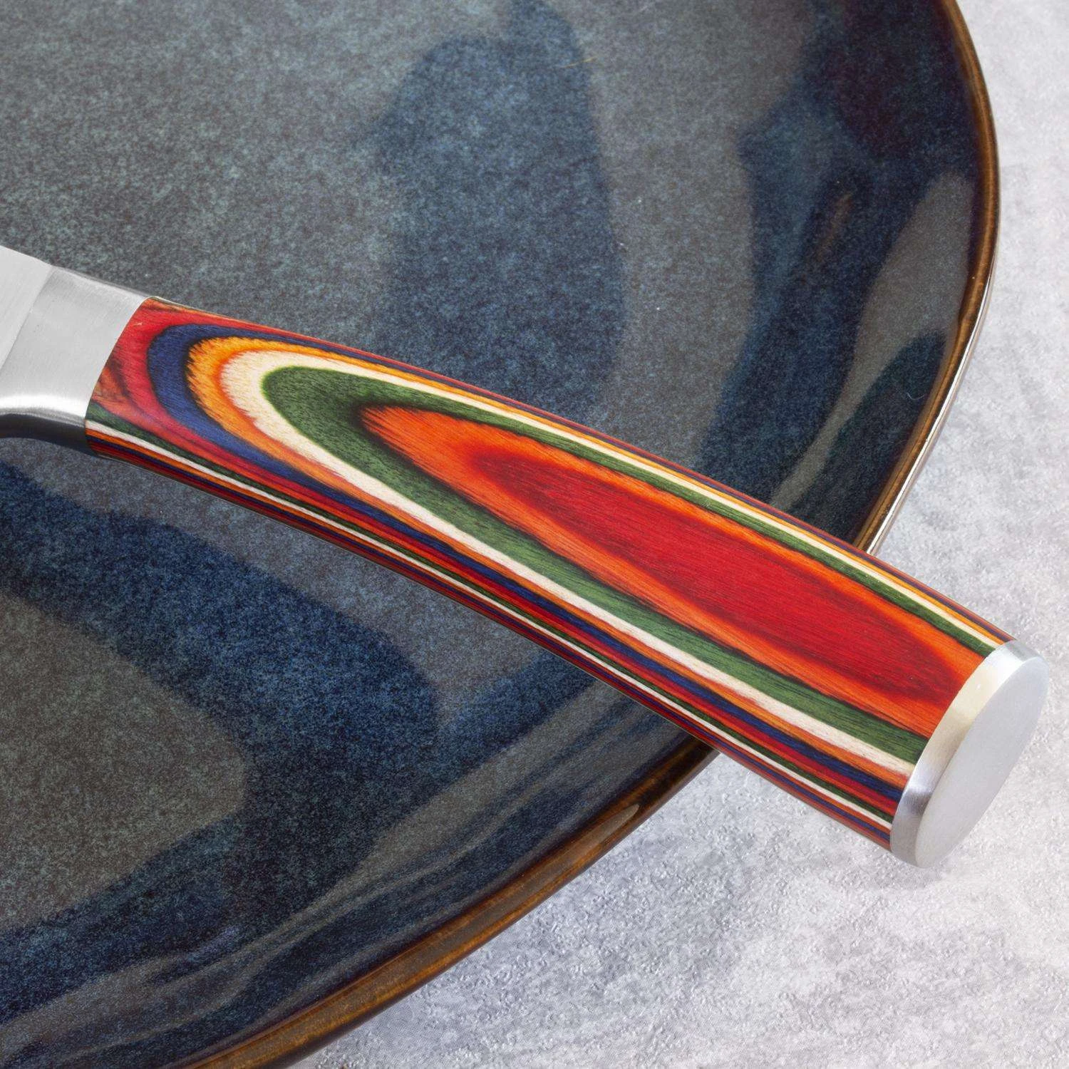 Totally Bamboo Baltique Marrakesh 5 In. L Stainless Steel Steak Knife Set 6 Pc 11 Totally Bamboo Baltique Marrakesh 5 In. L Stainless Steel Steak Knife Set 6 Pc - Image 9