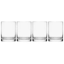 Mikasa Parker 17 Oz Clear Crystal Old Fashion Glass