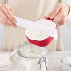 Rise By Dash 1 Cups Plastic Clear/Red Measuring Cup Set -Tervis Central d58d6d9d d1d4 4781 a2ff 07f97aadff59