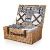 Picnic Time Blue/White Wood Picnic Basket 2 Picnic Time Blue/White Wood Picnic Basket -Tervis Central d7d6d9c6 7a5b 4dbb 9772 1a8560c53895