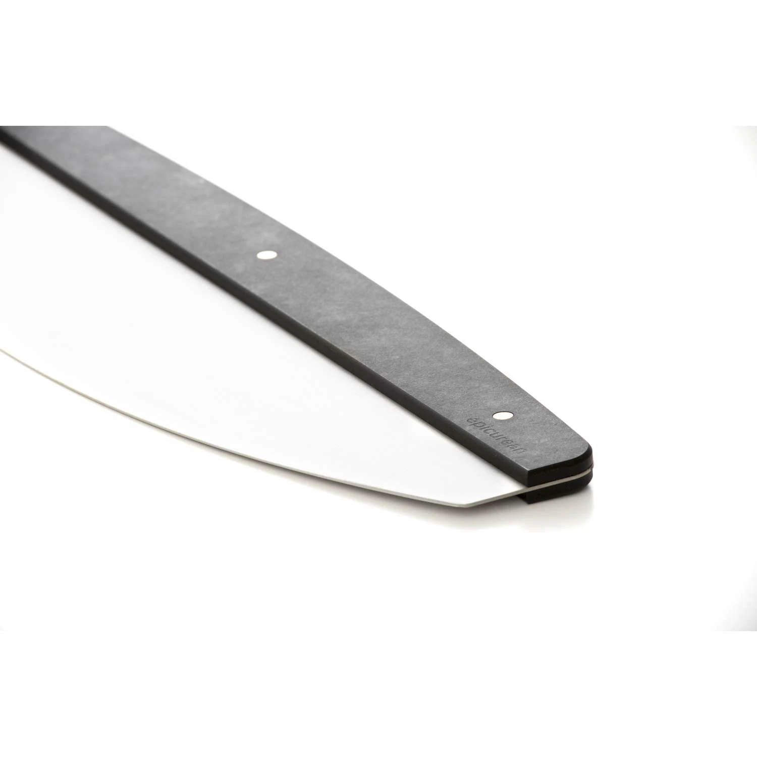 Epicurean Silver/Slate Paper Composite/Stainless Steel Pizza Cutter 5 Epicurean Silver/Slate Paper Composite/Stainless Steel Pizza Cutter - Image 3