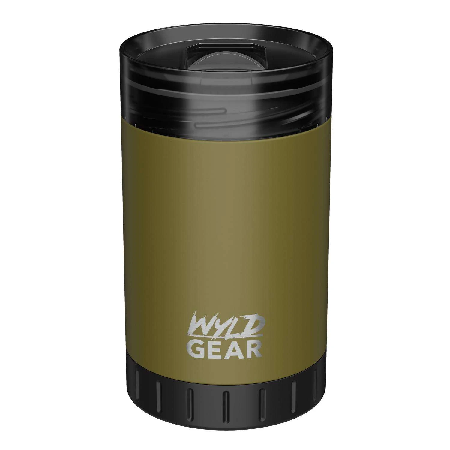 Wyld Gear 12 Oz Double Wall Vacuum Insulated OD Green BPA Free Multi-Can 6 Wyld Gear 12 Oz Double Wall Vacuum Insulated OD Green BPA Free Multi-Can - Image 4