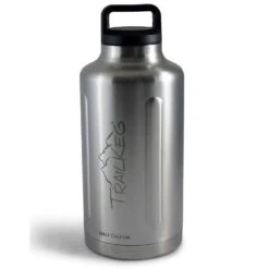 TrailKeg 64 Oz Silver Stainless Steel Beer Growler