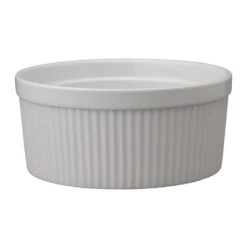 Harold Import 7-7/8 In. W X 8 In. L Souffle Dish White 1 Pk
