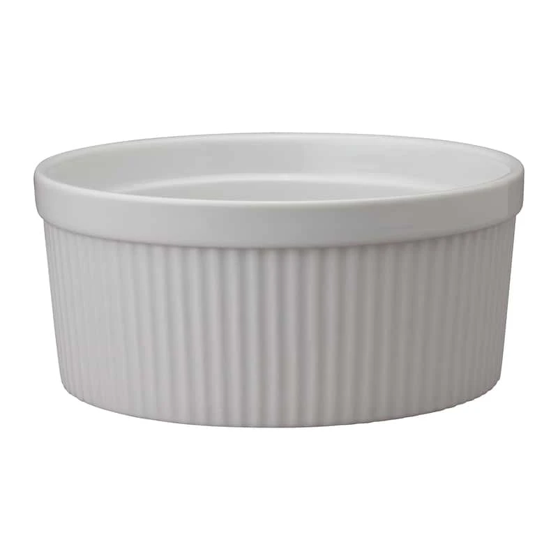 Harold Import 7-7/8 In. W X 8 In. L Souffle Dish White 1 Pk 3 Harold Import 7-7/8 In. W X 8 In. L Souffle Dish White 1 Pk