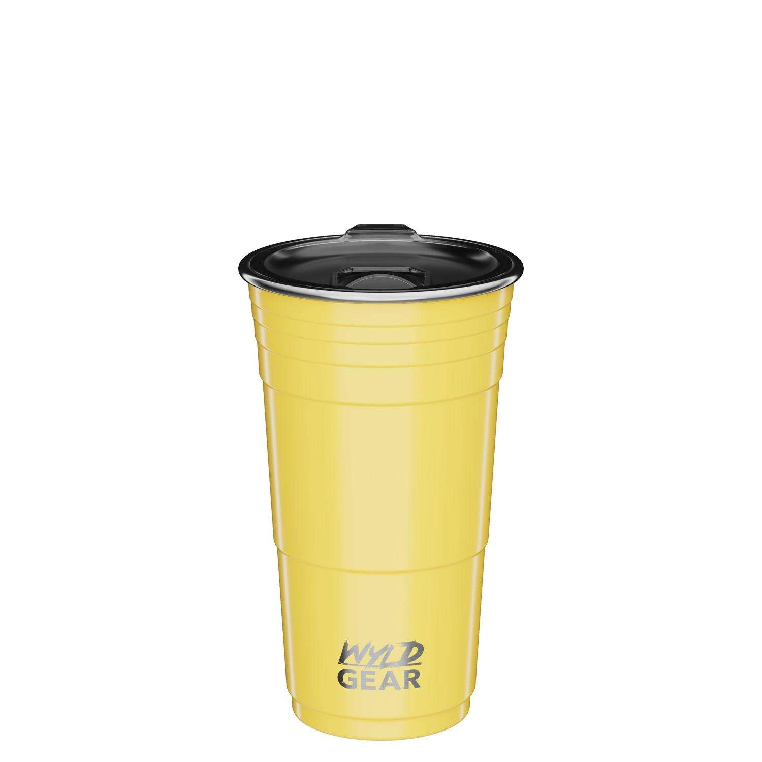 Wyld Gear The Wyld Cup 16 Oz Yellow BPA Free Insulated Cup 3 Wyld Gear The Wyld Cup 16 Oz Yellow BPA Free Insulated Cup