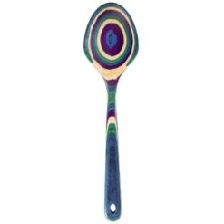 Totally Bamboo Baltique Mumbai Multicolored Birch Wood Serving Spoon