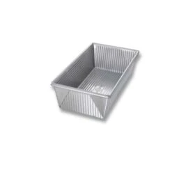 USA Pan 5 In. W X 9 In. L Loaf Pan Silver 1 Pk