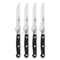 Zwilling J.A Henckels Pro Stainless Steel Steak Knife Set 4 Pc