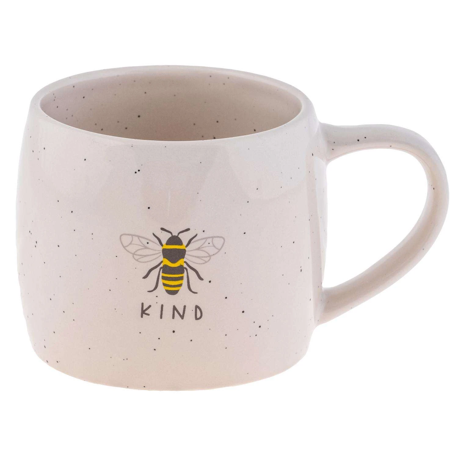 Karma Gifts Reese 15 Oz Bee White BPA Free Mug 3 Karma Gifts Reese 15 Oz Bee White BPA Free Mug