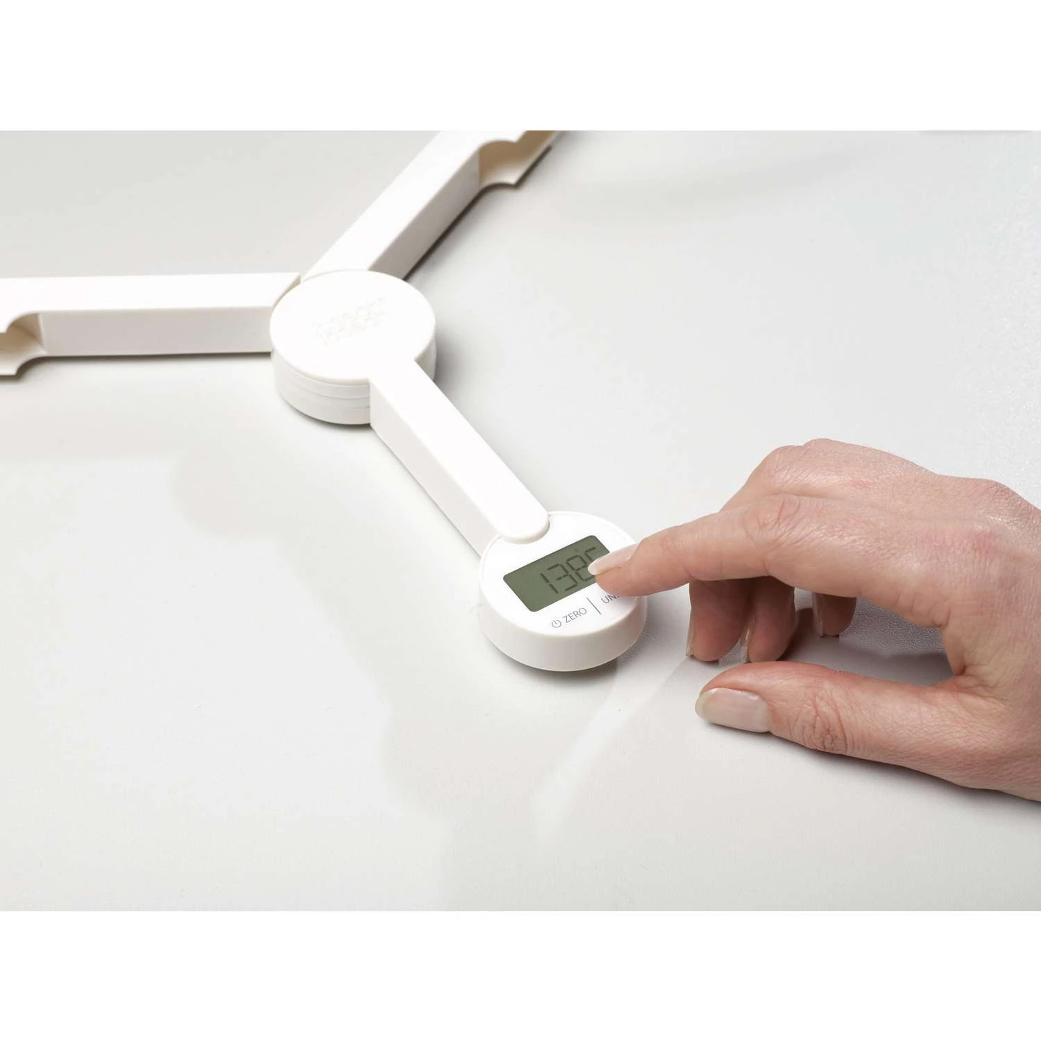 Joseph Joseph TriScale White Digital Kitchen Scale 8 Lb 4 Joseph Joseph TriScale White Digital Kitchen Scale 8 Lb - Image 2