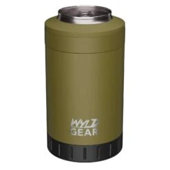 Wyld Gear 12 Oz Double Wall Vacuum Insulated OD Green BPA Free Multi-Can