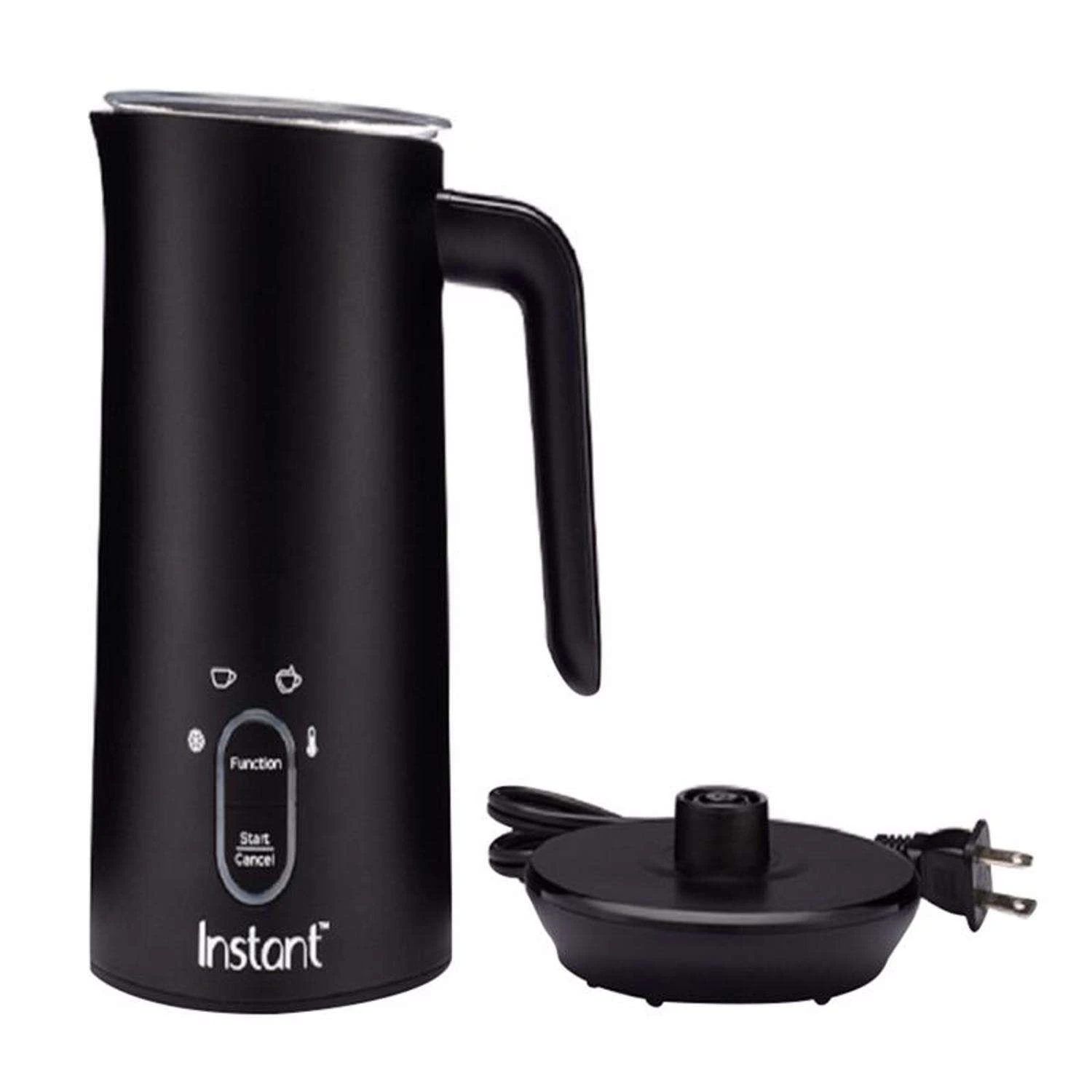 Instant Black Plastic Milk Frother 4 Instant Black Plastic Milk Frother - Image 2