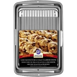 Wilton Cookie Sheets/Cooling Rack Silver -Tervis Central ff31a7a2 25bf 4a0d 98b5 4958be8eb397