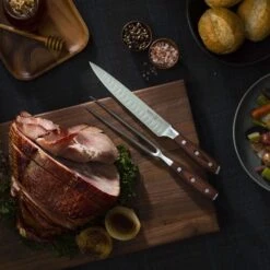 Messermeister Avanta 8 In. L Stainless Steel Carving Cutlery Set 2 Pc -Tervis Central ff64c401 1907 4d83 8a57 100573a59713